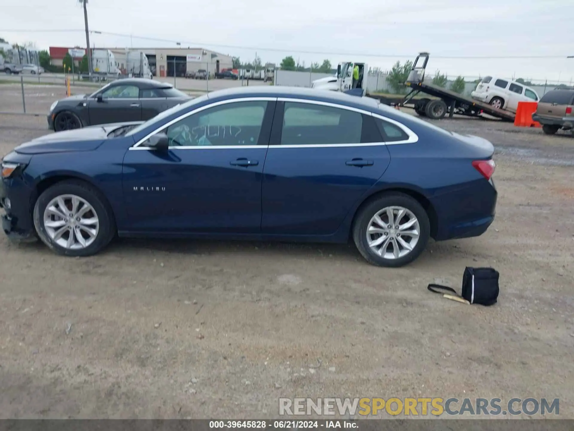 14 Photograph of a damaged car 1G1ZD5ST2LF066835 CHEVROLET MALIBU 2020