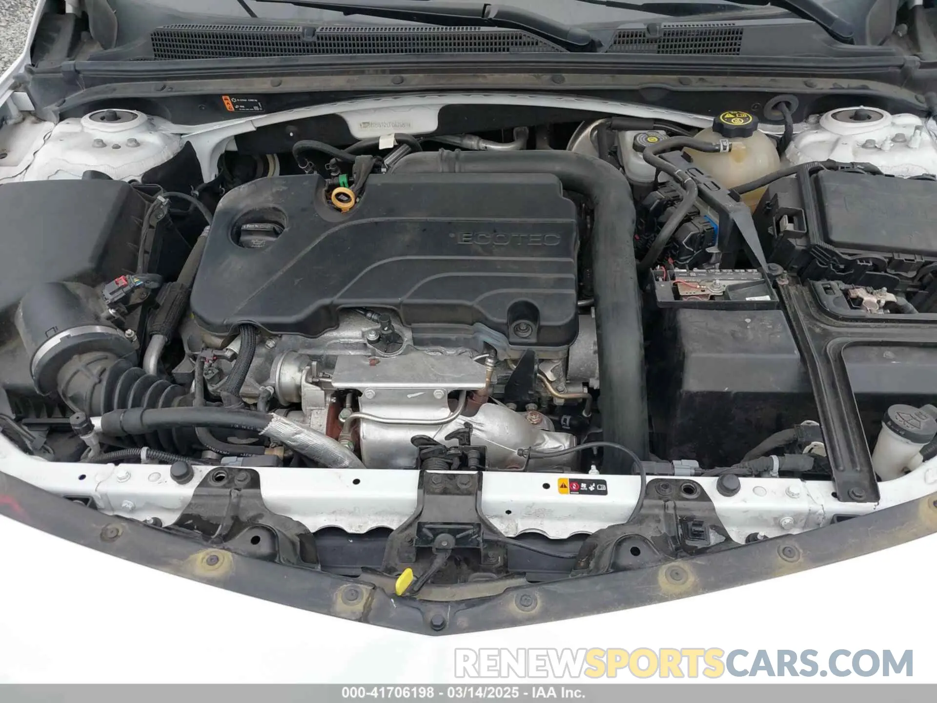 10 Photograph of a damaged car 1G1ZD5ST2LF067659 CHEVROLET MALIBU 2020