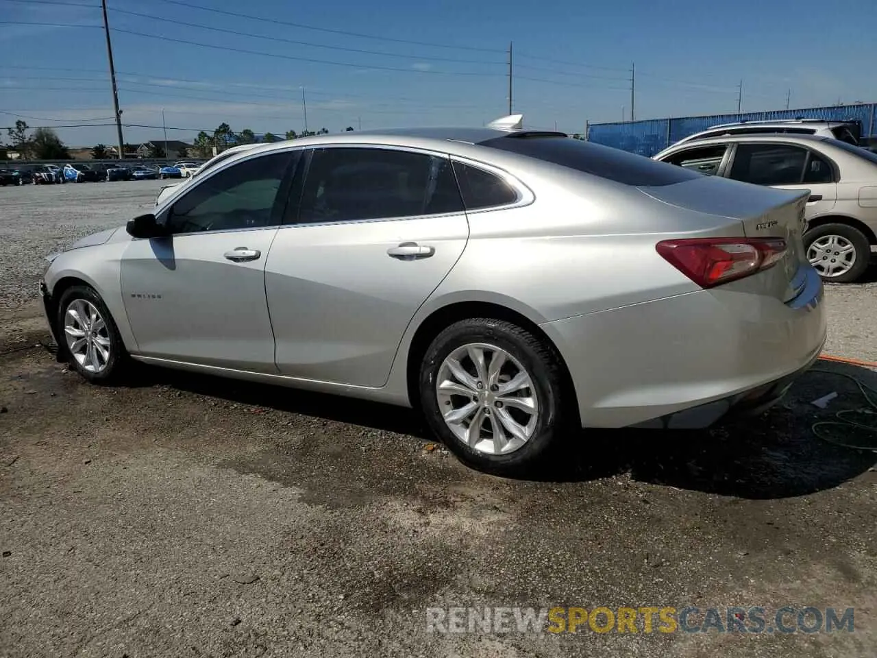 2 Photograph of a damaged car 1G1ZD5ST2LF068682 CHEVROLET MALIBU 2020