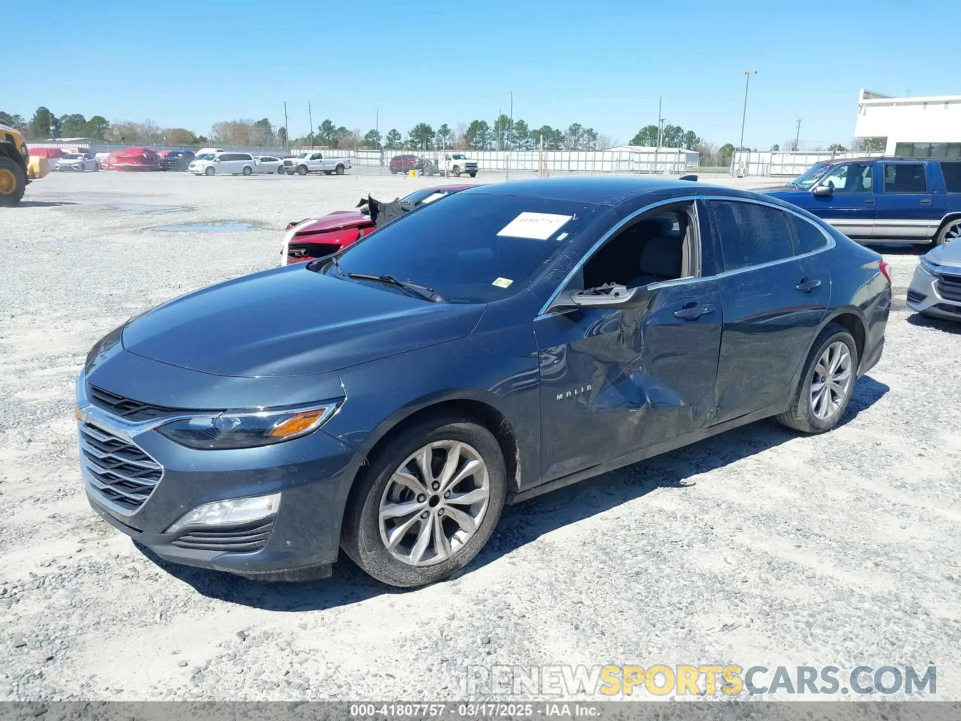 2 Photograph of a damaged car 1G1ZD5ST2LF073932 CHEVROLET MALIBU 2020