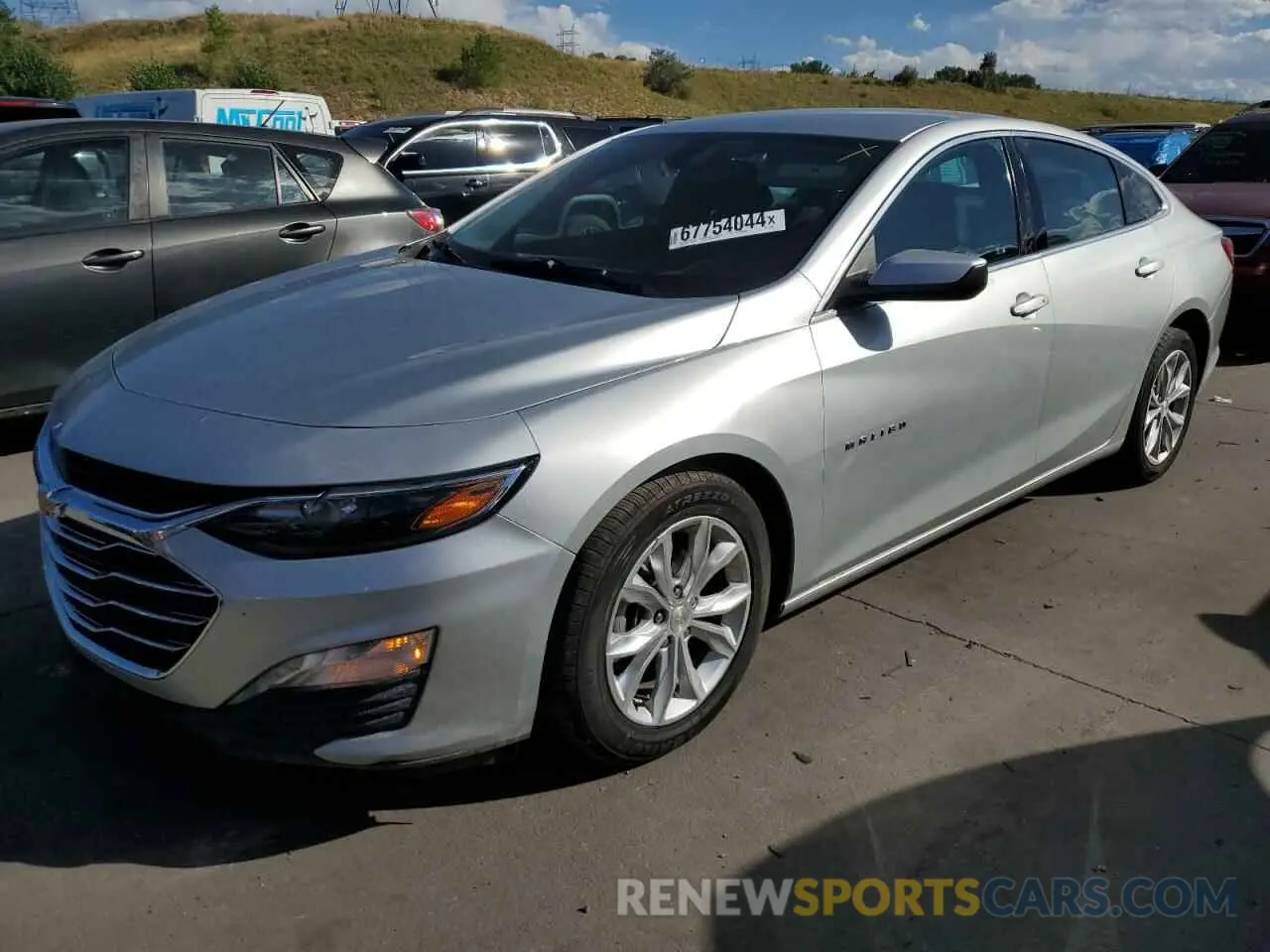 1 Photograph of a damaged car 1G1ZD5ST2LF075003 CHEVROLET MALIBU 2020