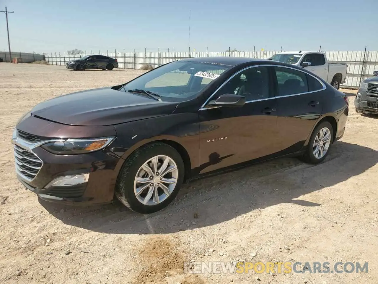 1 Photograph of a damaged car 1G1ZD5ST2LF076782 CHEVROLET MALIBU 2020