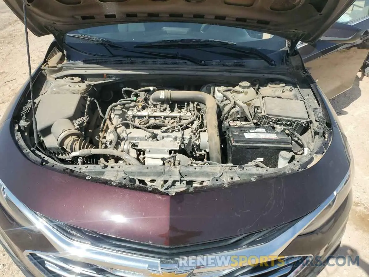 11 Photograph of a damaged car 1G1ZD5ST2LF076782 CHEVROLET MALIBU 2020