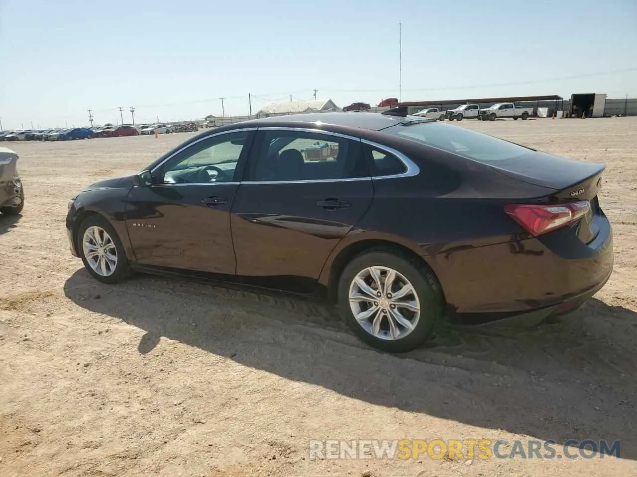 2 Photograph of a damaged car 1G1ZD5ST2LF076782 CHEVROLET MALIBU 2020