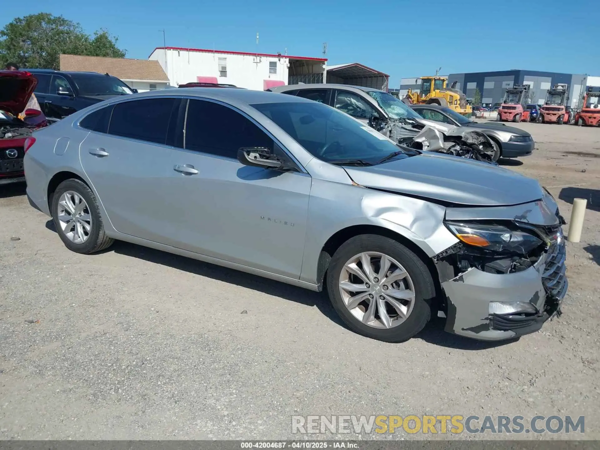 1 Photograph of a damaged car 1G1ZD5ST2LF078158 CHEVROLET MALIBU 2020
