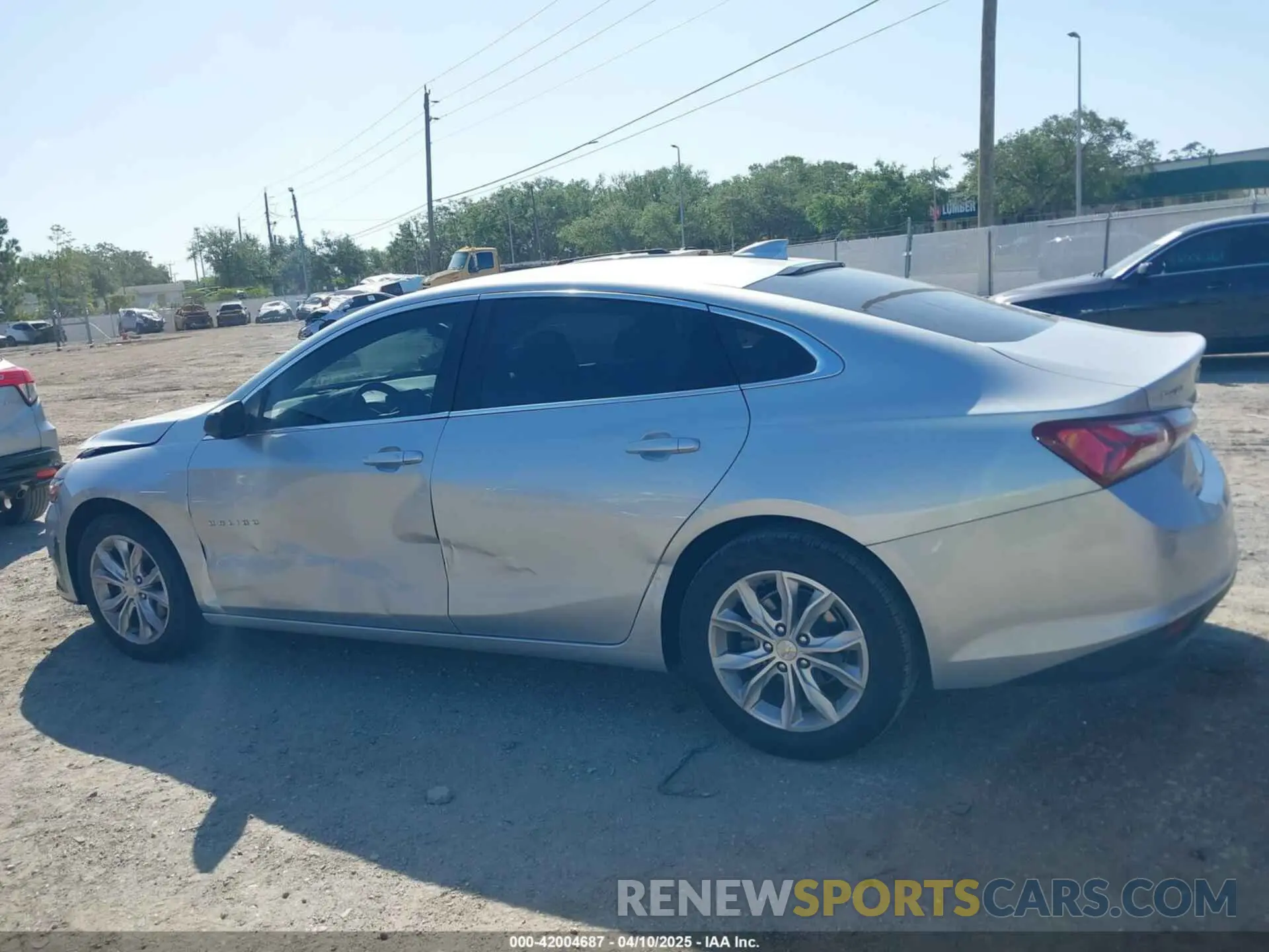 14 Photograph of a damaged car 1G1ZD5ST2LF078158 CHEVROLET MALIBU 2020