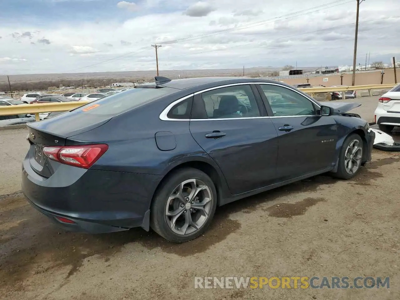 3 Photograph of a damaged car 1G1ZD5ST2LF083778 CHEVROLET MALIBU 2020