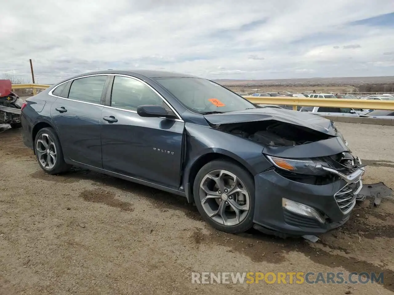 4 Photograph of a damaged car 1G1ZD5ST2LF083778 CHEVROLET MALIBU 2020