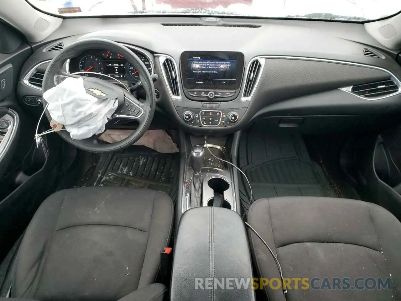 8 Photograph of a damaged car 1G1ZD5ST2LF094361 CHEVROLET MALIBU 2020