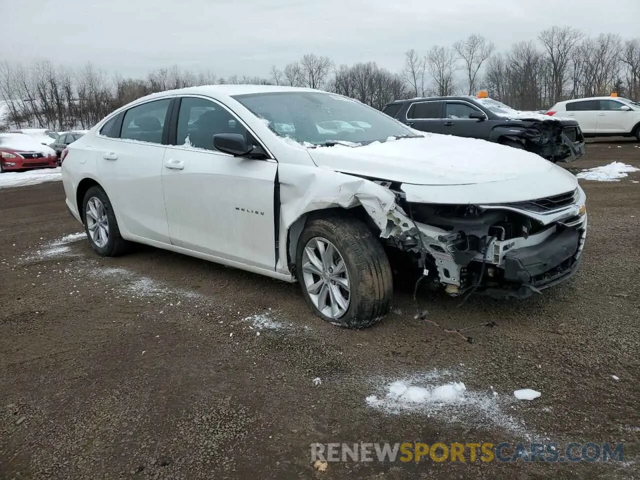 4 Photograph of a damaged car 1G1ZD5ST2LF094862 CHEVROLET MALIBU 2020
