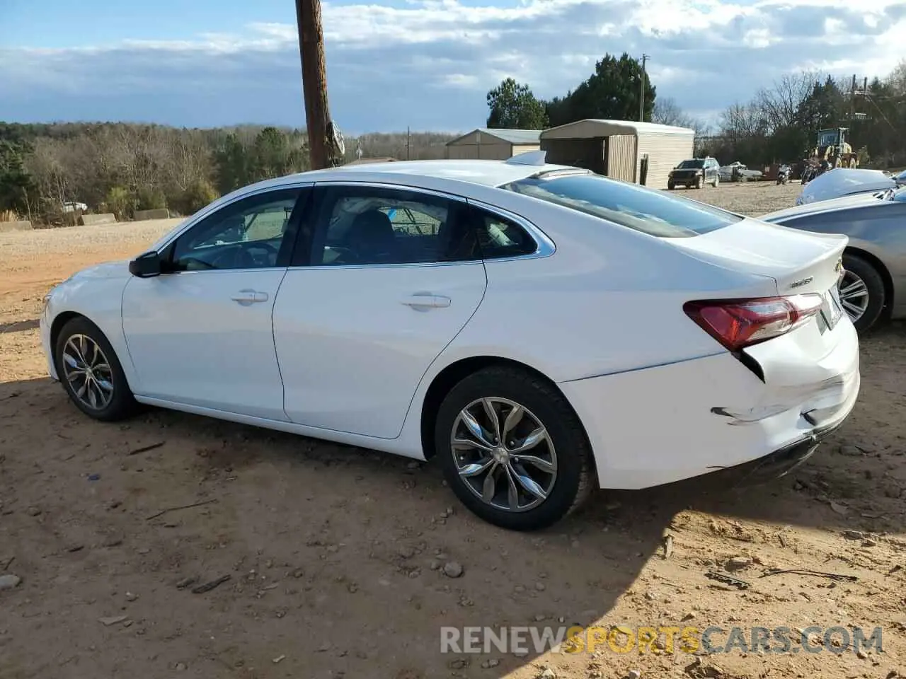 2 Photograph of a damaged car 1G1ZD5ST2LF097163 CHEVROLET MALIBU 2020