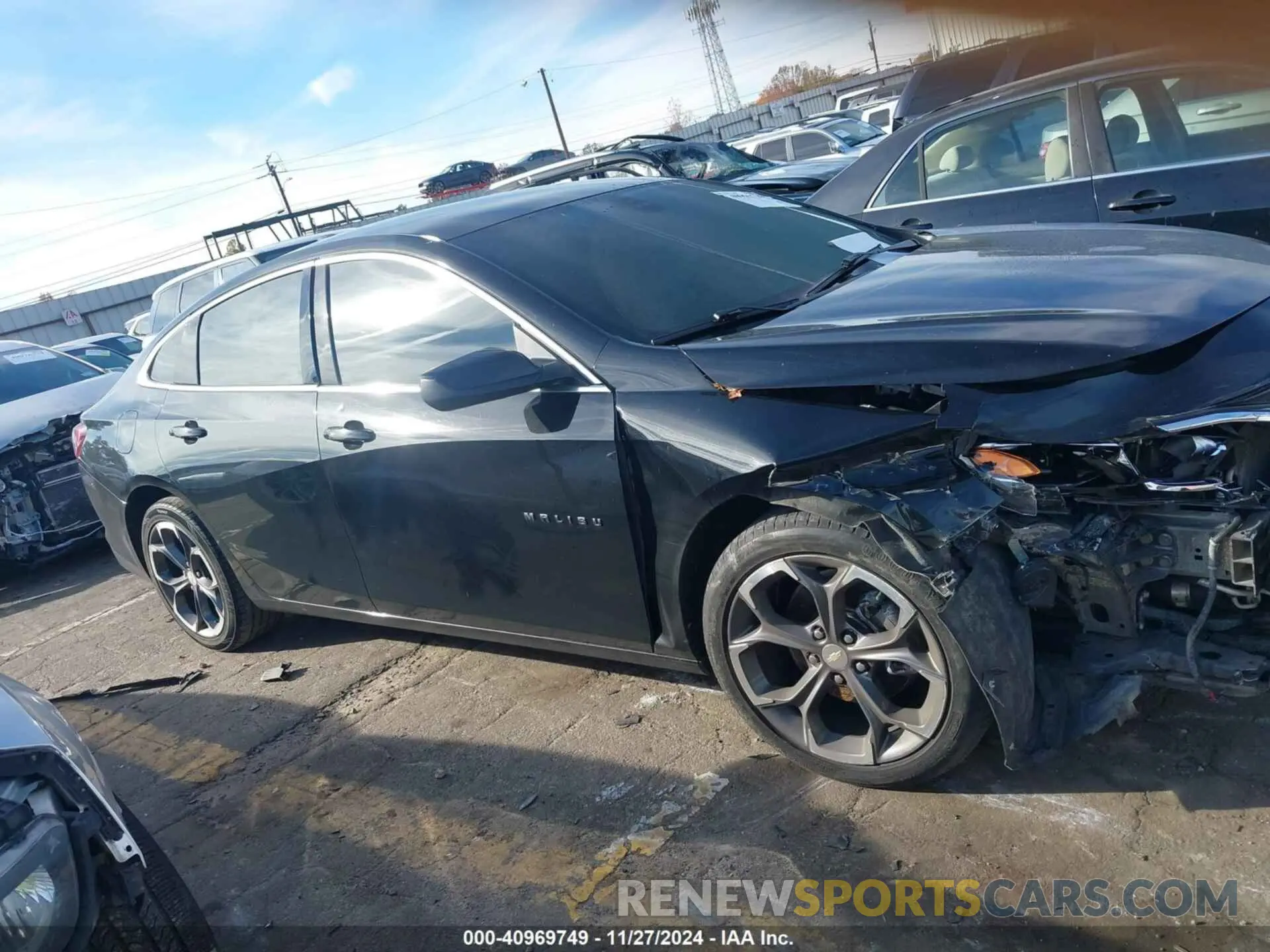 13 Photograph of a damaged car 1G1ZD5ST2LF102779 CHEVROLET MALIBU 2020