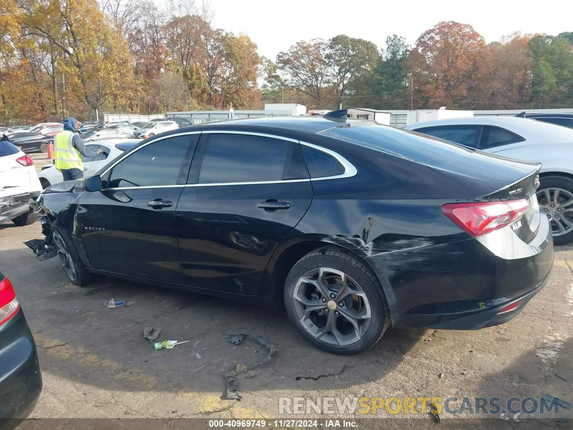 14 Photograph of a damaged car 1G1ZD5ST2LF102779 CHEVROLET MALIBU 2020