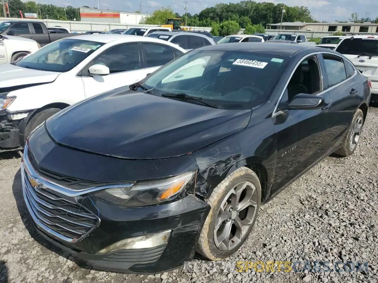 1 Photograph of a damaged car 1G1ZD5ST2LF112079 CHEVROLET MALIBU 2020