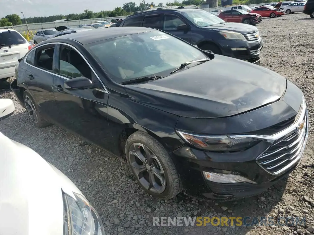 4 Photograph of a damaged car 1G1ZD5ST2LF112079 CHEVROLET MALIBU 2020