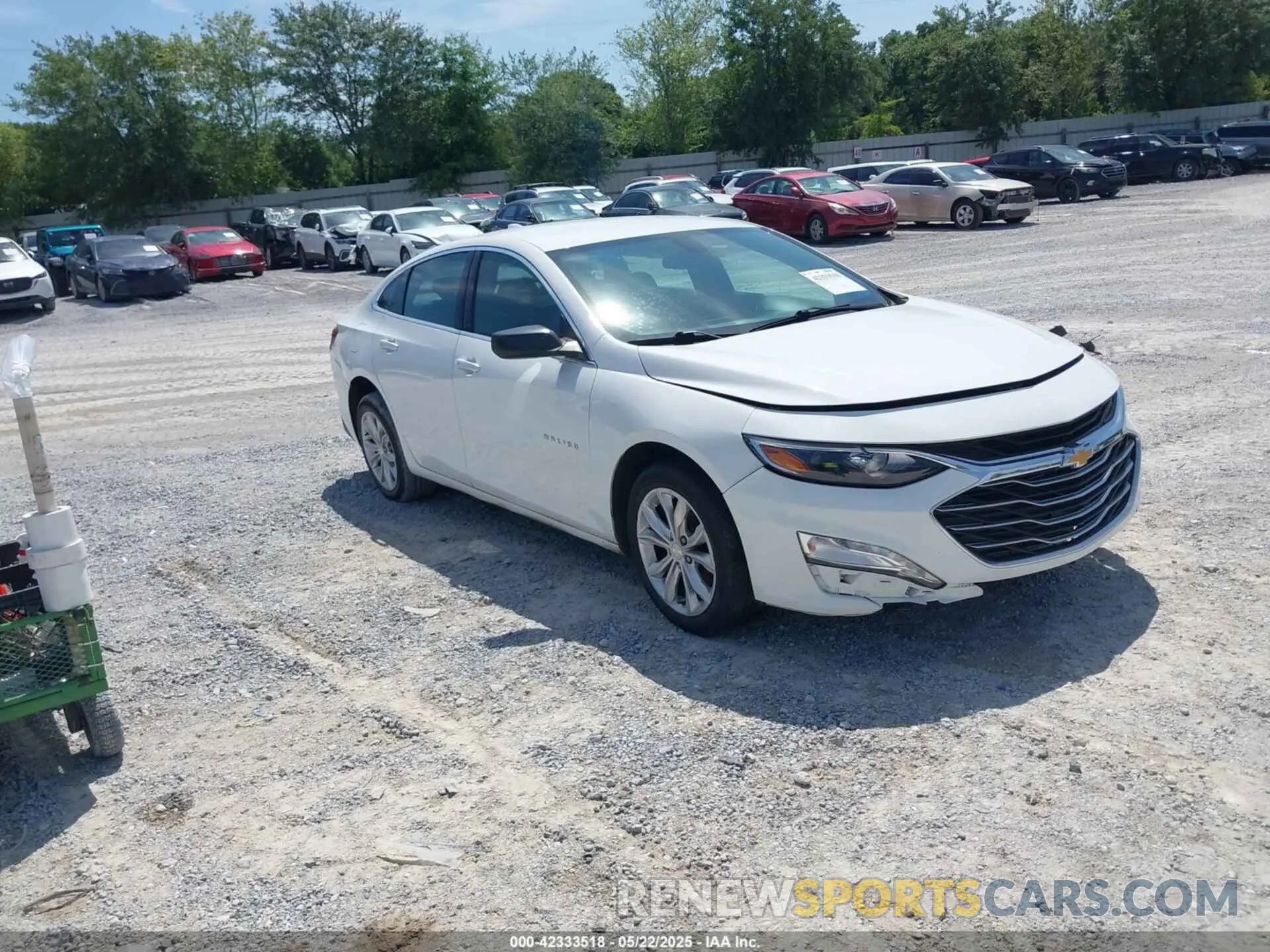 1 Photograph of a damaged car 1G1ZD5ST2LF112888 CHEVROLET MALIBU 2020