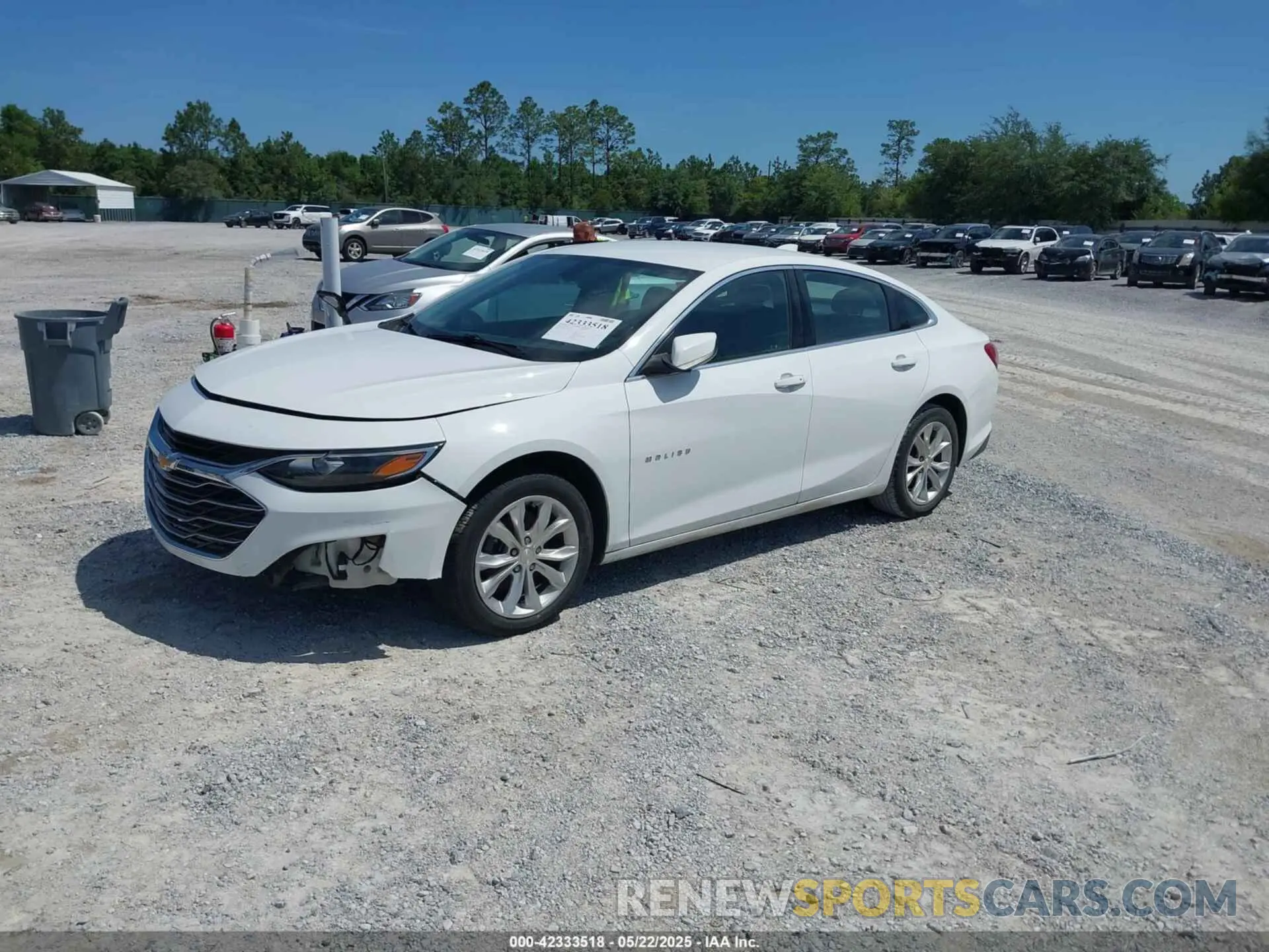 2 Photograph of a damaged car 1G1ZD5ST2LF112888 CHEVROLET MALIBU 2020
