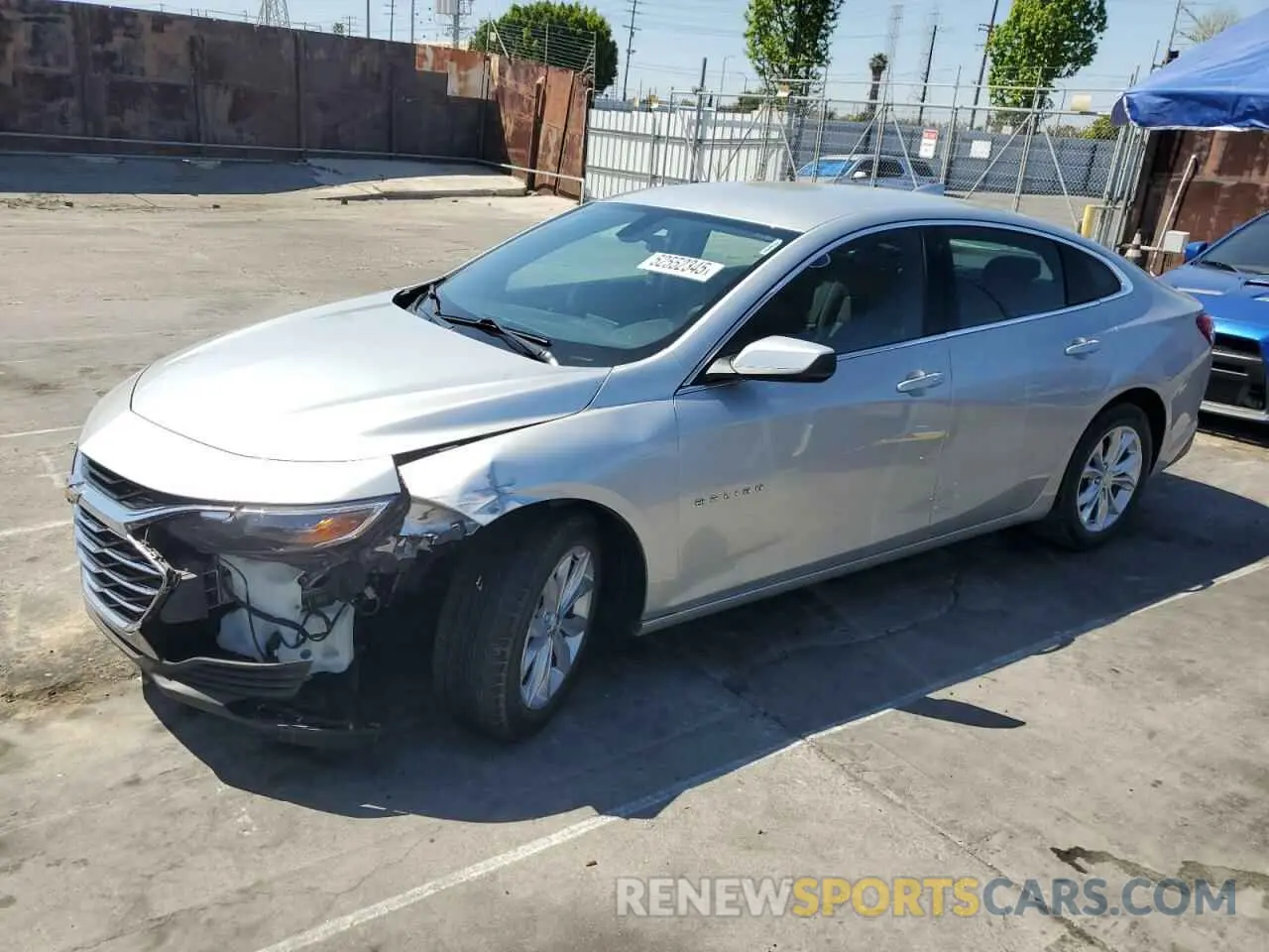 1 Photograph of a damaged car 1G1ZD5ST2LF114317 CHEVROLET MALIBU 2020