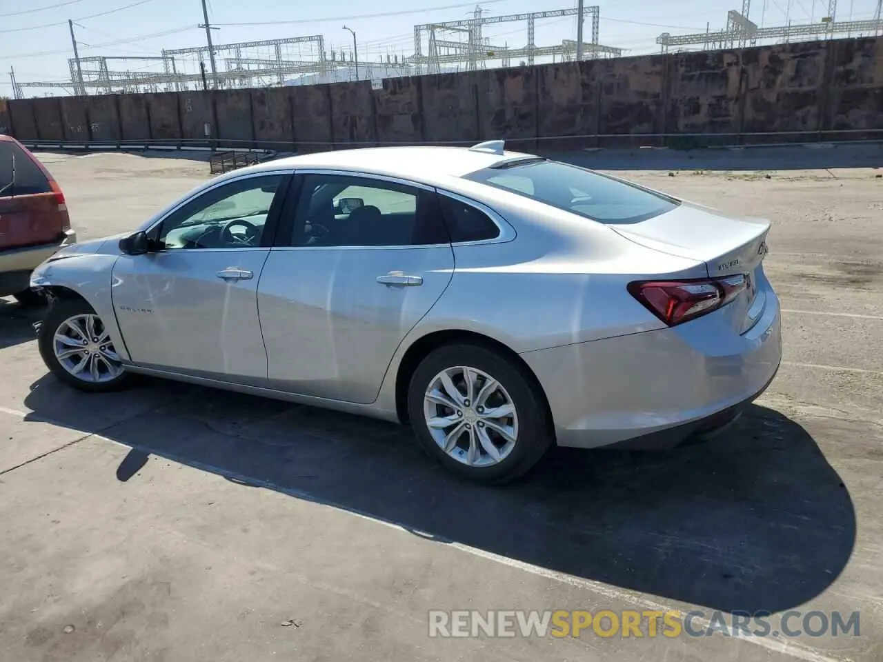 2 Photograph of a damaged car 1G1ZD5ST2LF114317 CHEVROLET MALIBU 2020