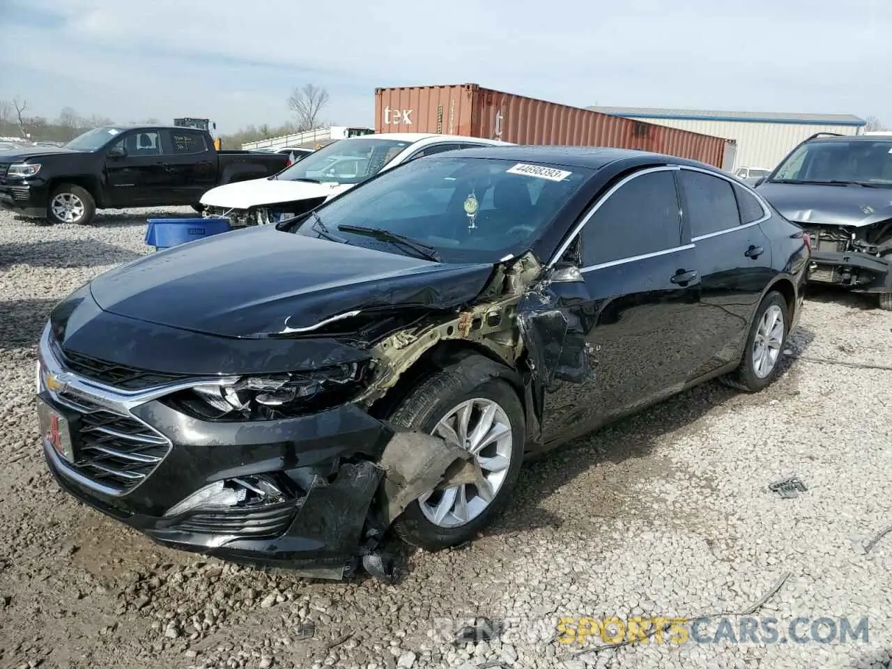 1 Photograph of a damaged car 1G1ZD5ST2LF125897 CHEVROLET MALIBU 2020