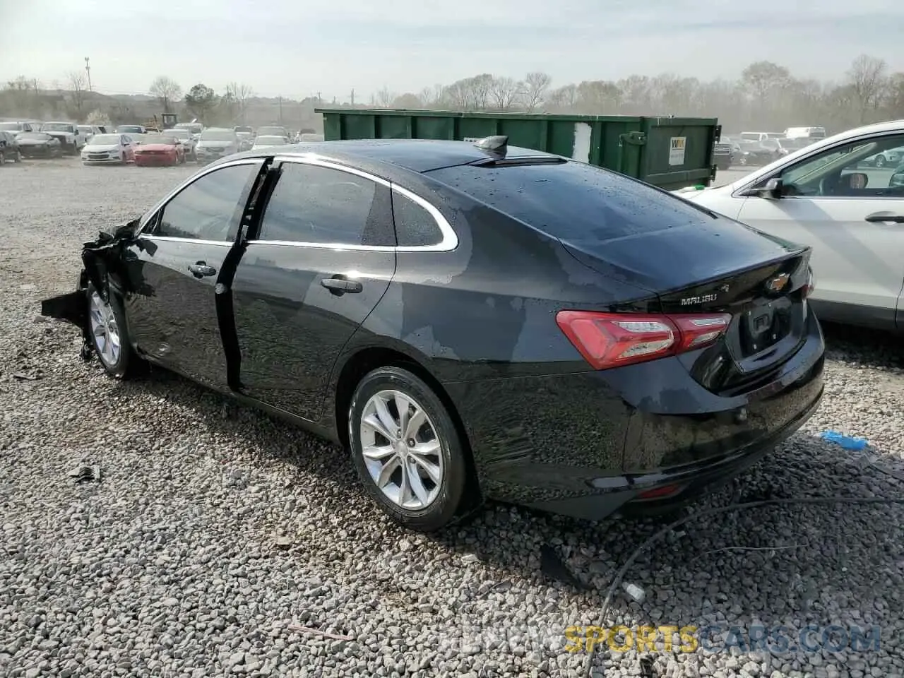 2 Photograph of a damaged car 1G1ZD5ST2LF125897 CHEVROLET MALIBU 2020