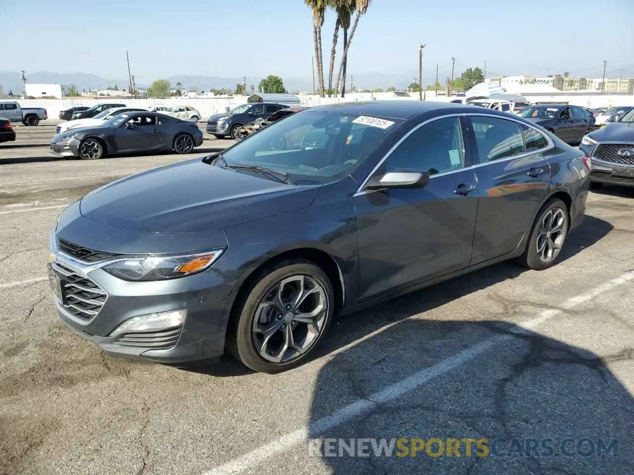 1 Photograph of a damaged car 1G1ZD5ST2LF126645 CHEVROLET MALIBU 2020