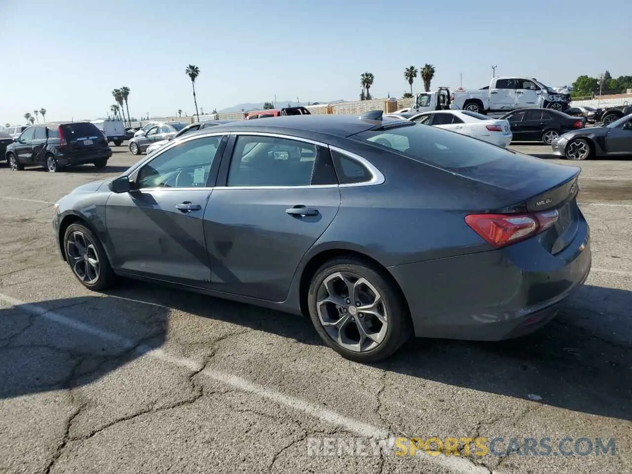 2 Photograph of a damaged car 1G1ZD5ST2LF126645 CHEVROLET MALIBU 2020