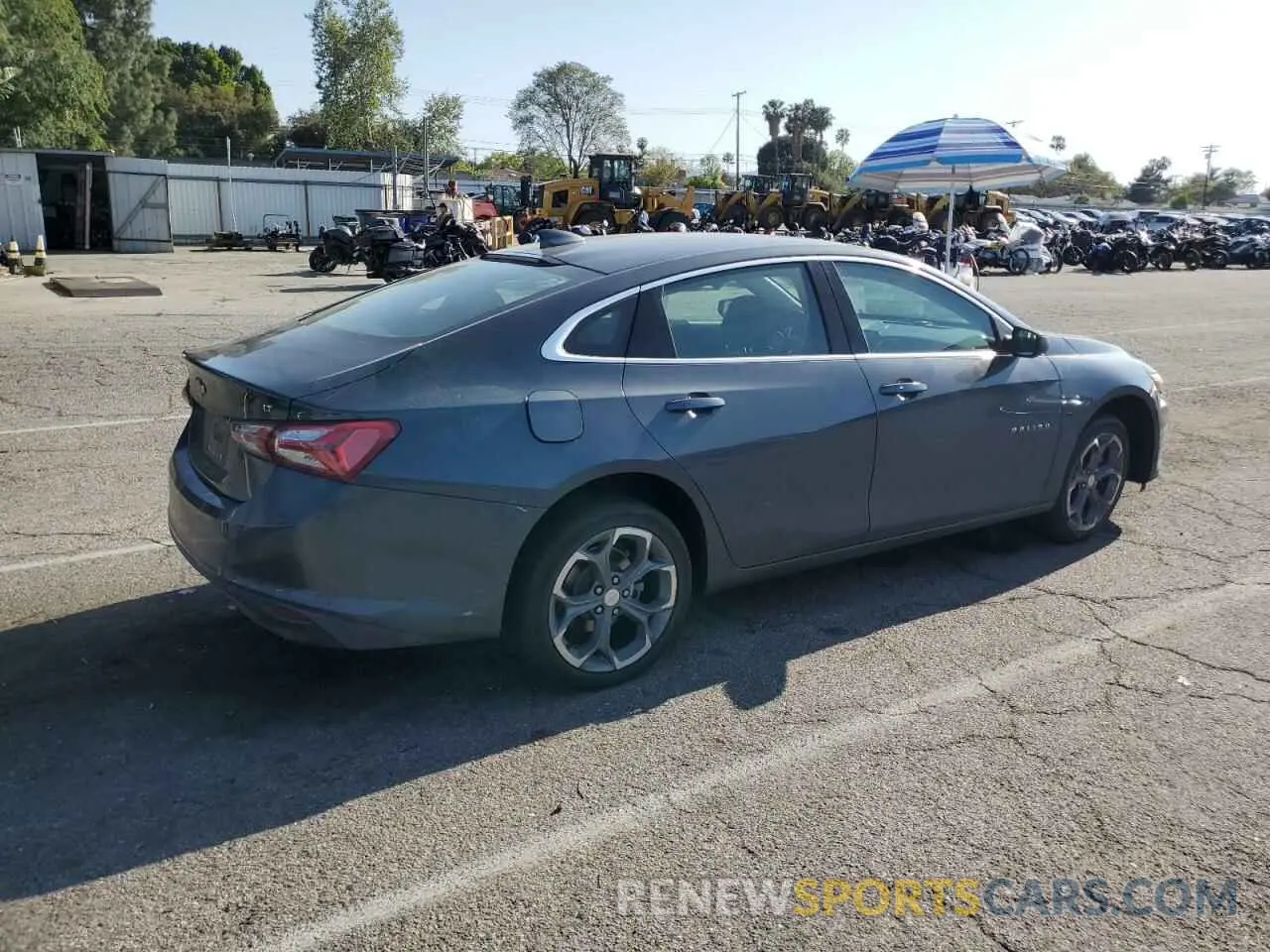 3 Photograph of a damaged car 1G1ZD5ST2LF126645 CHEVROLET MALIBU 2020