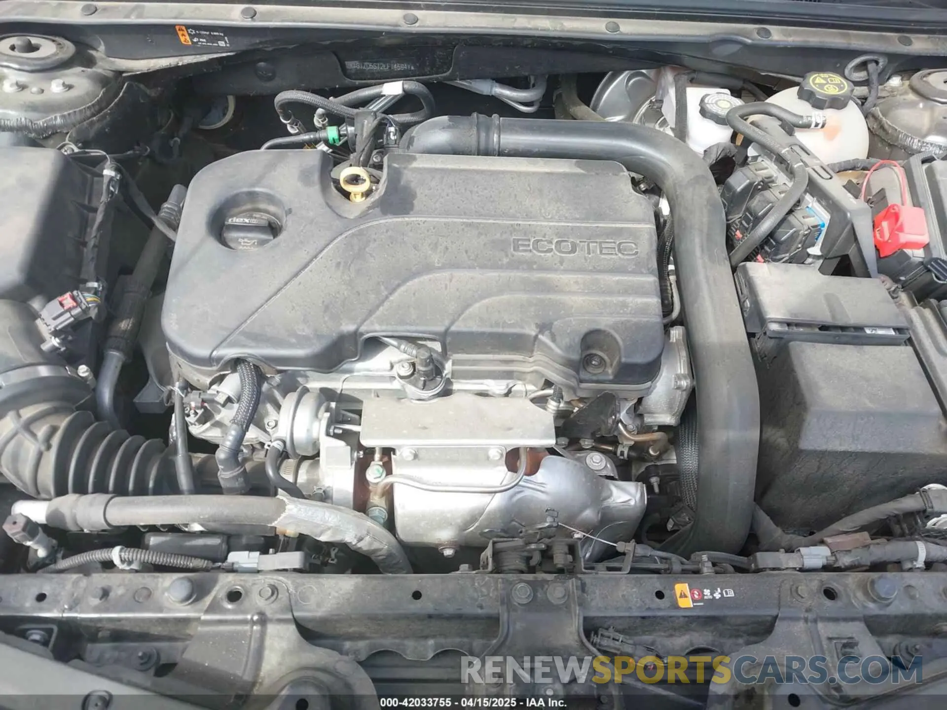 10 Photograph of a damaged car 1G1ZD5ST2LF145941 CHEVROLET MALIBU 2020