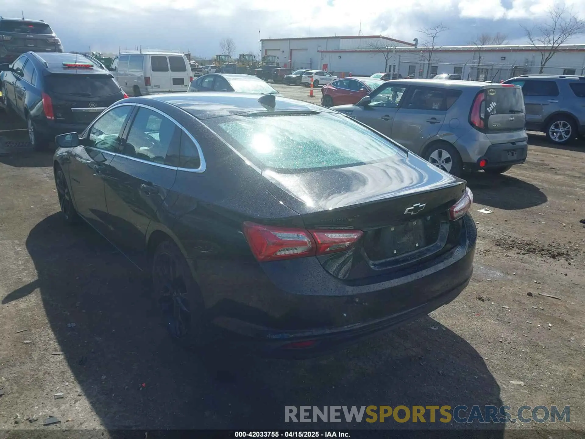 3 Photograph of a damaged car 1G1ZD5ST2LF145941 CHEVROLET MALIBU 2020