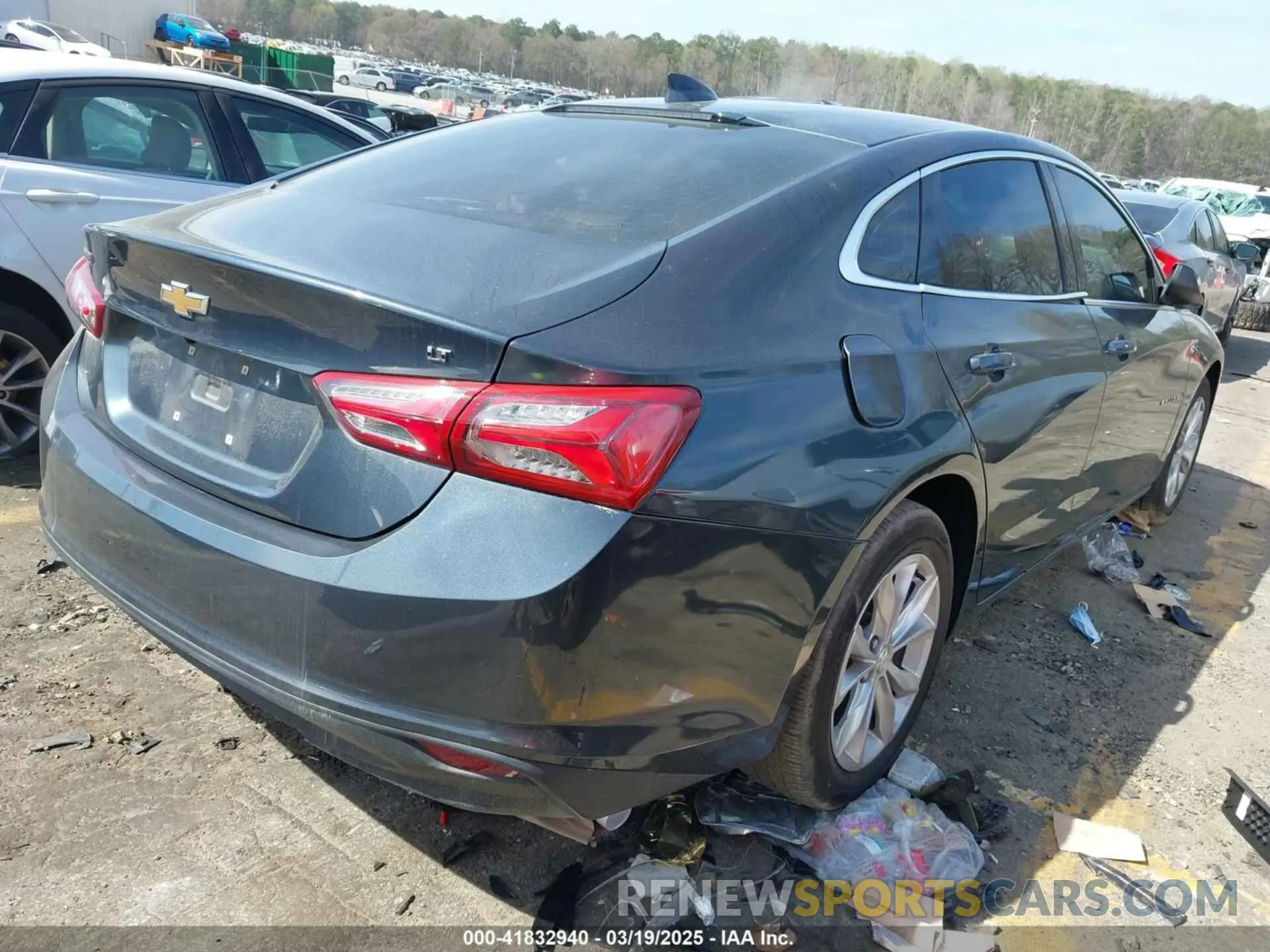 4 Photograph of a damaged car 1G1ZD5ST3LF024304 CHEVROLET MALIBU 2020
