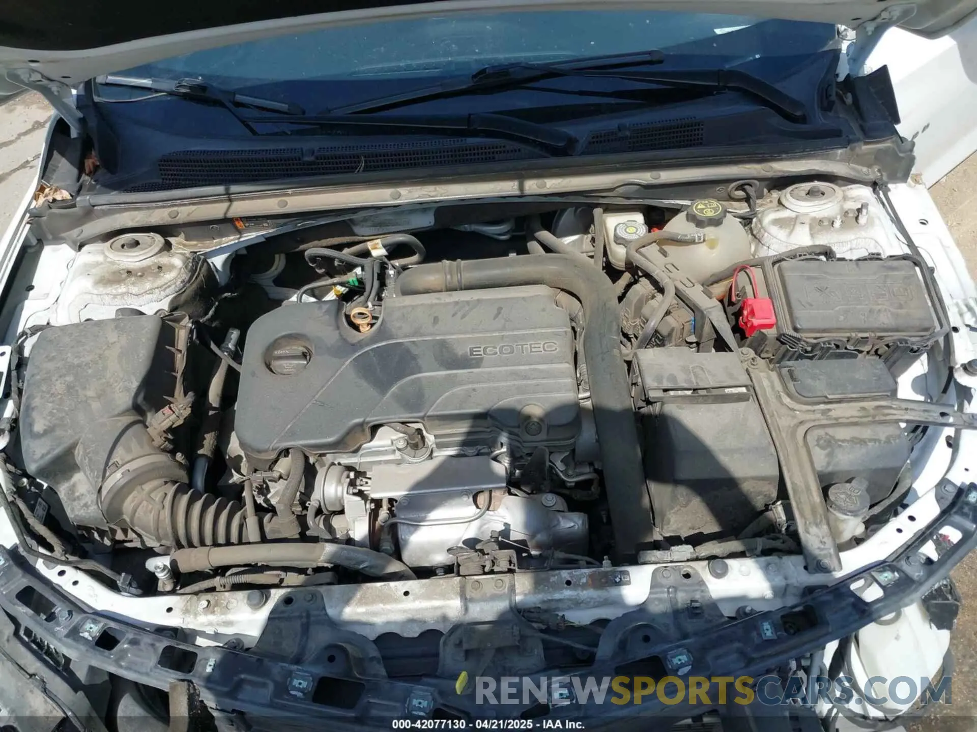 10 Photograph of a damaged car 1G1ZD5ST3LF025372 CHEVROLET MALIBU 2020