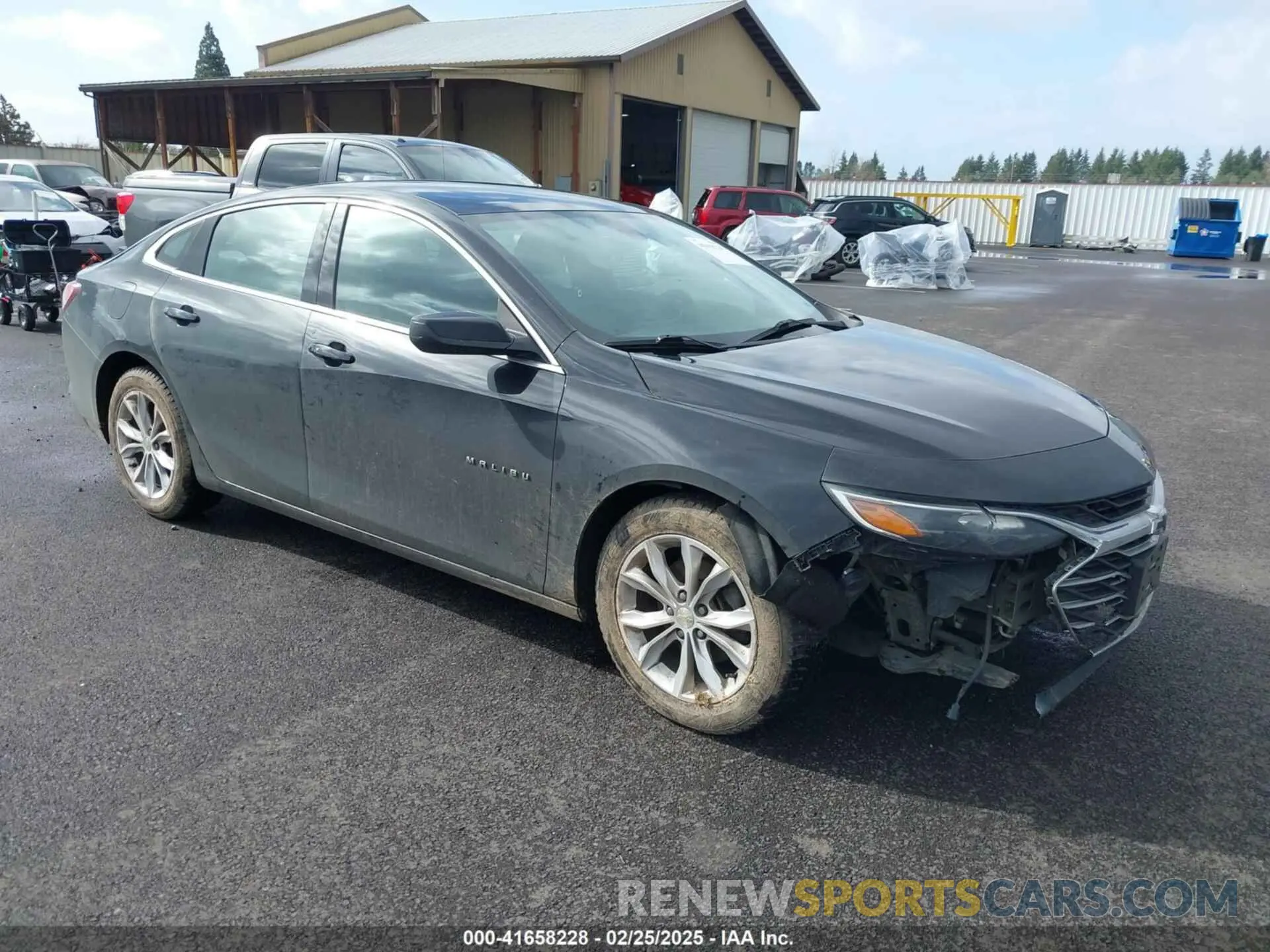 1 Photograph of a damaged car 1G1ZD5ST3LF034993 CHEVROLET MALIBU 2020