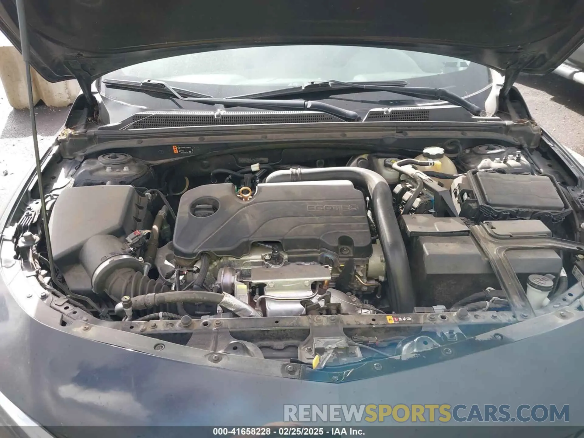 10 Photograph of a damaged car 1G1ZD5ST3LF034993 CHEVROLET MALIBU 2020