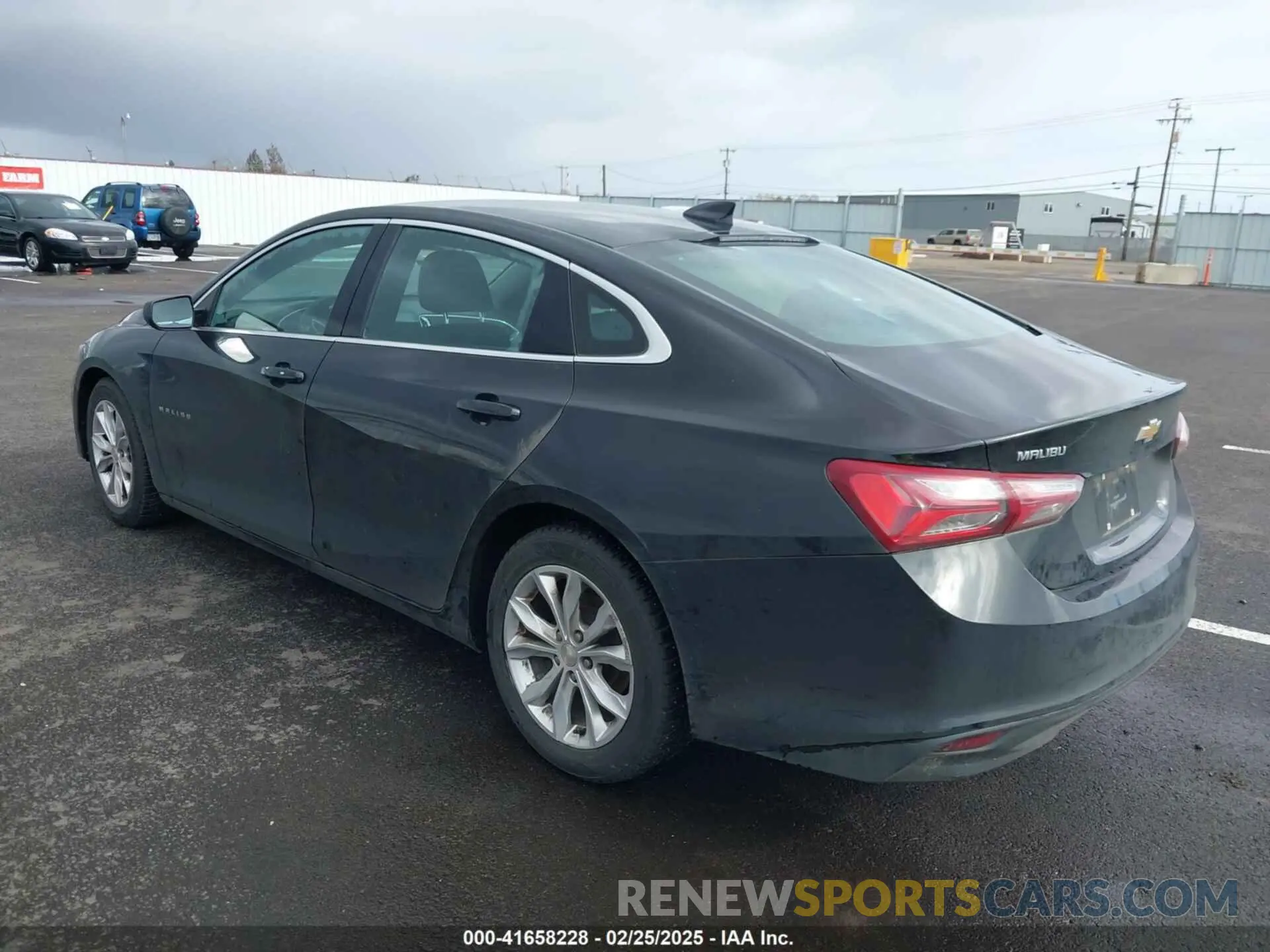 3 Photograph of a damaged car 1G1ZD5ST3LF034993 CHEVROLET MALIBU 2020