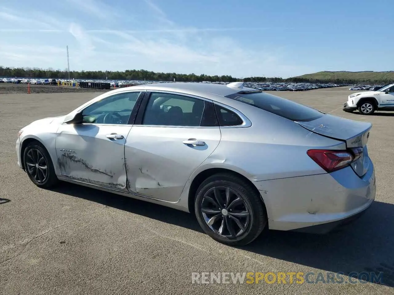 2 Photograph of a damaged car 1G1ZD5ST3LF035643 CHEVROLET MALIBU 2020