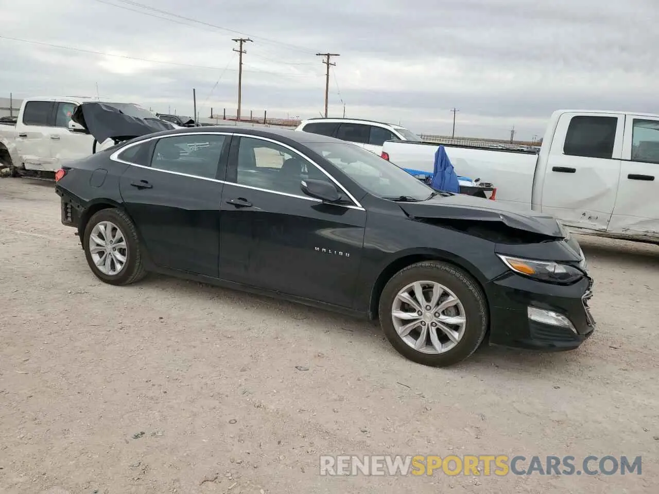 4 Photograph of a damaged car 1G1ZD5ST3LF038753 CHEVROLET MALIBU 2020