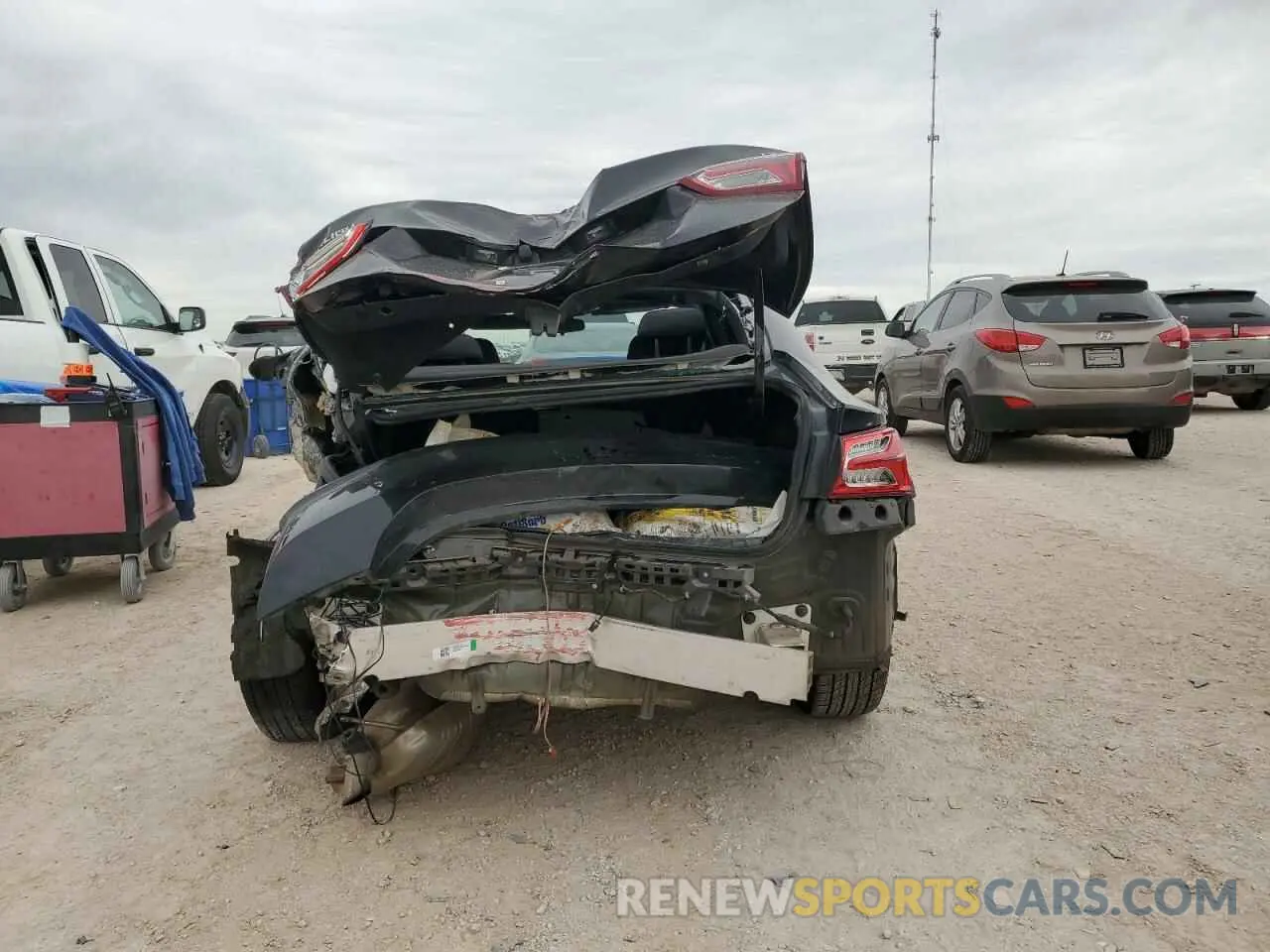 6 Photograph of a damaged car 1G1ZD5ST3LF038753 CHEVROLET MALIBU 2020