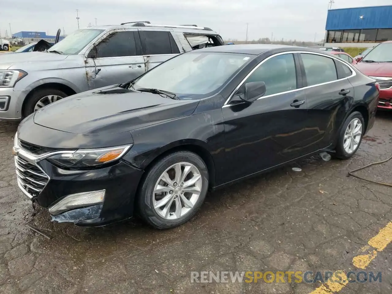 1 Photograph of a damaged car 1G1ZD5ST3LF038848 CHEVROLET MALIBU 2020