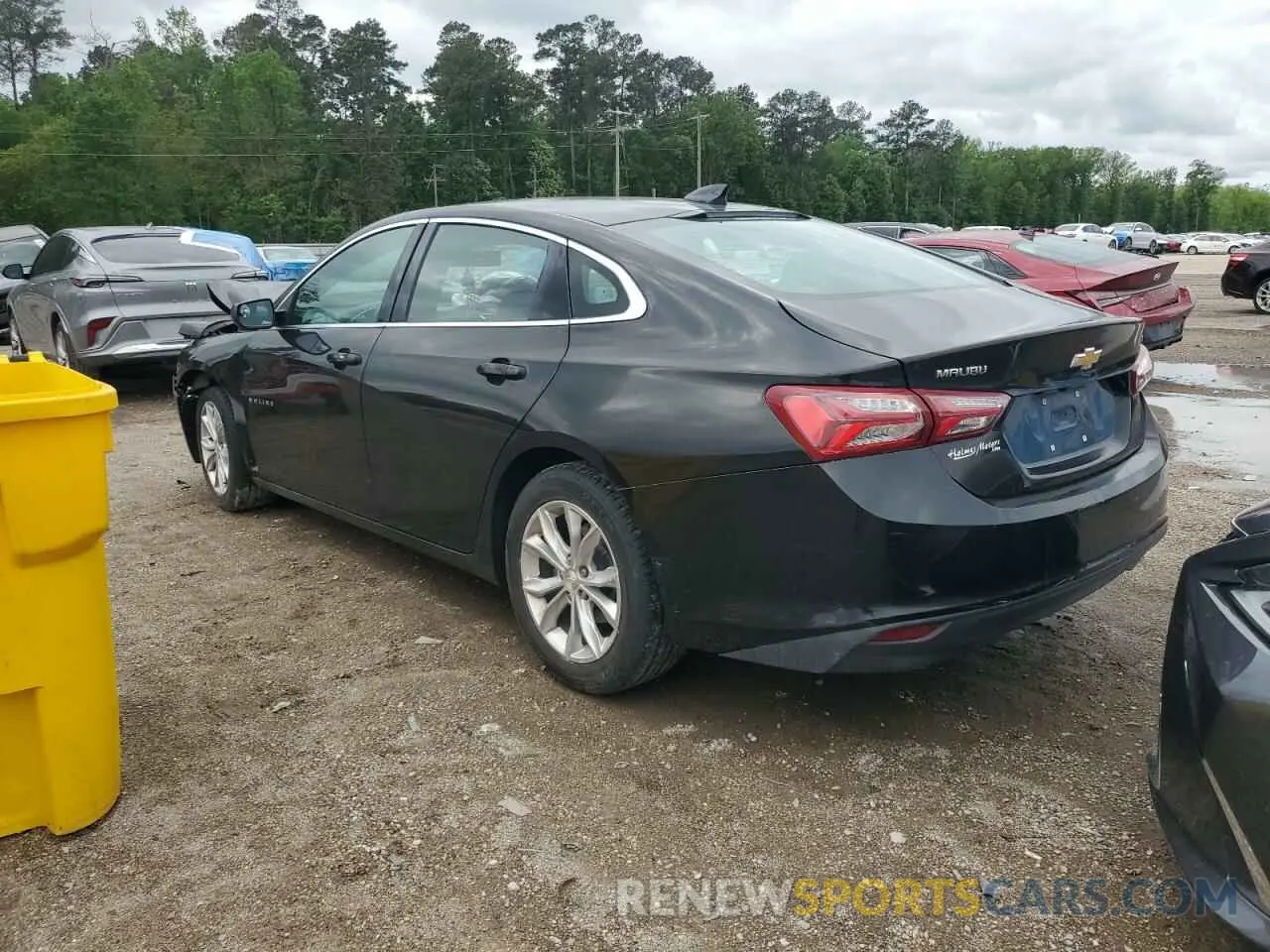 2 Photograph of a damaged car 1G1ZD5ST3LF055486 CHEVROLET MALIBU 2020