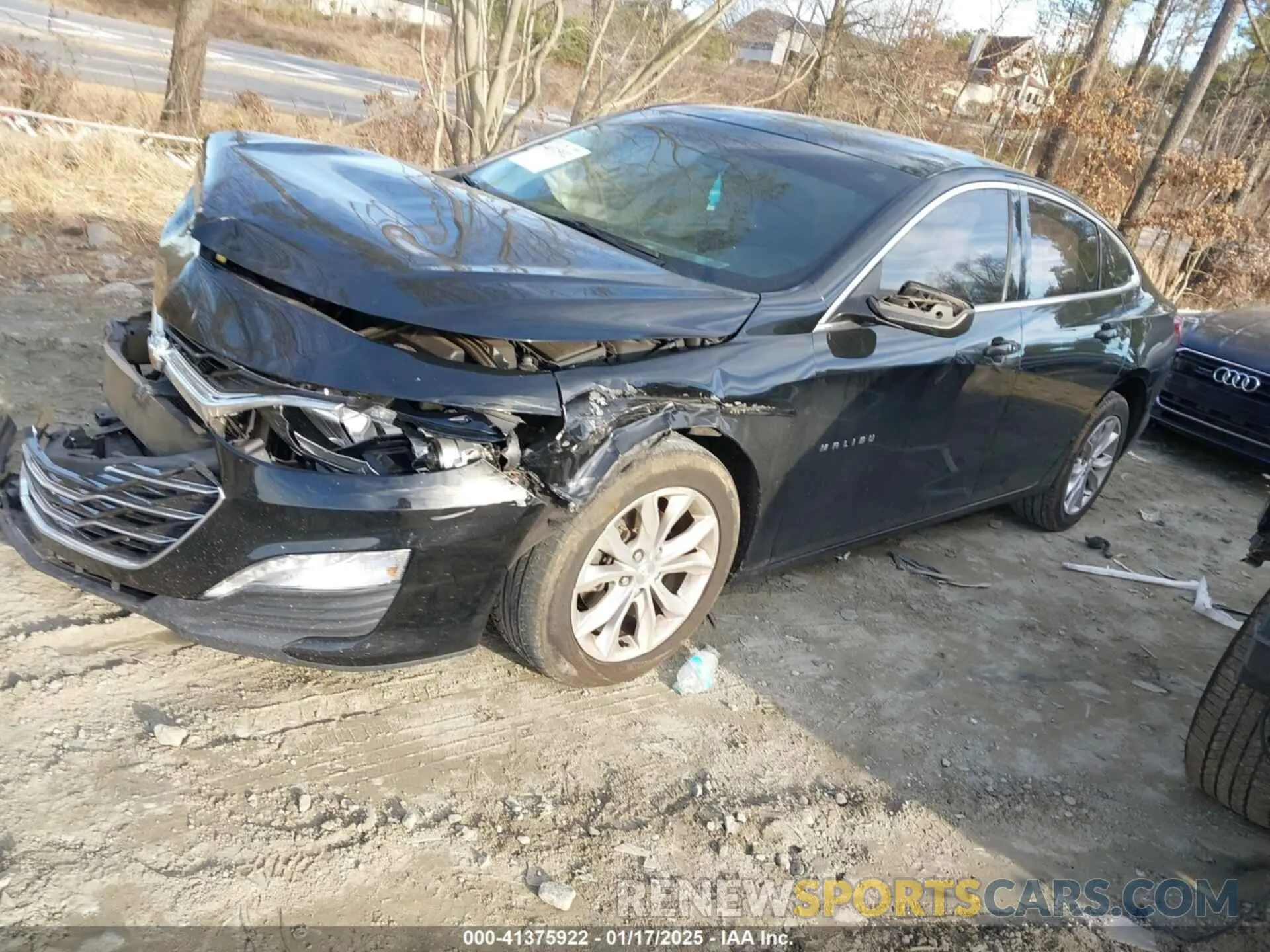 2 Photograph of a damaged car 1G1ZD5ST3LF061367 CHEVROLET MALIBU 2020
