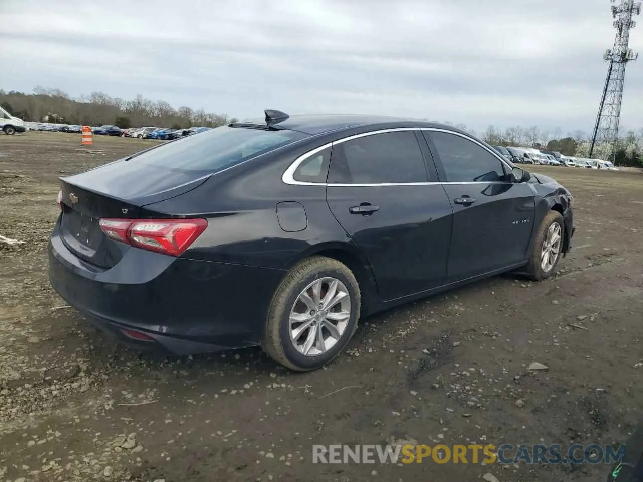 3 Photograph of a damaged car 1G1ZD5ST3LF062437 CHEVROLET MALIBU 2020