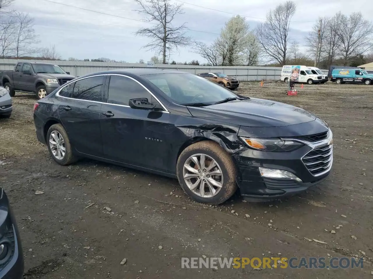 4 Photograph of a damaged car 1G1ZD5ST3LF062437 CHEVROLET MALIBU 2020