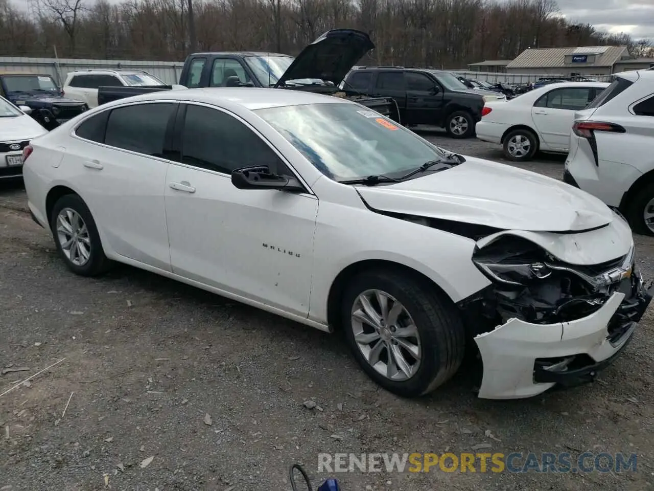 4 Photograph of a damaged car 1G1ZD5ST3LF062681 CHEVROLET MALIBU 2020