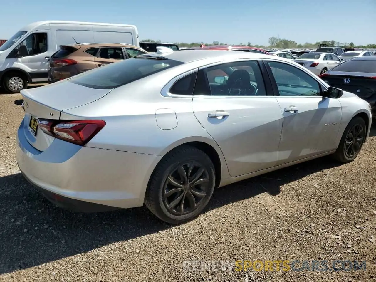 3 Photograph of a damaged car 1G1ZD5ST3LF066746 CHEVROLET MALIBU 2020