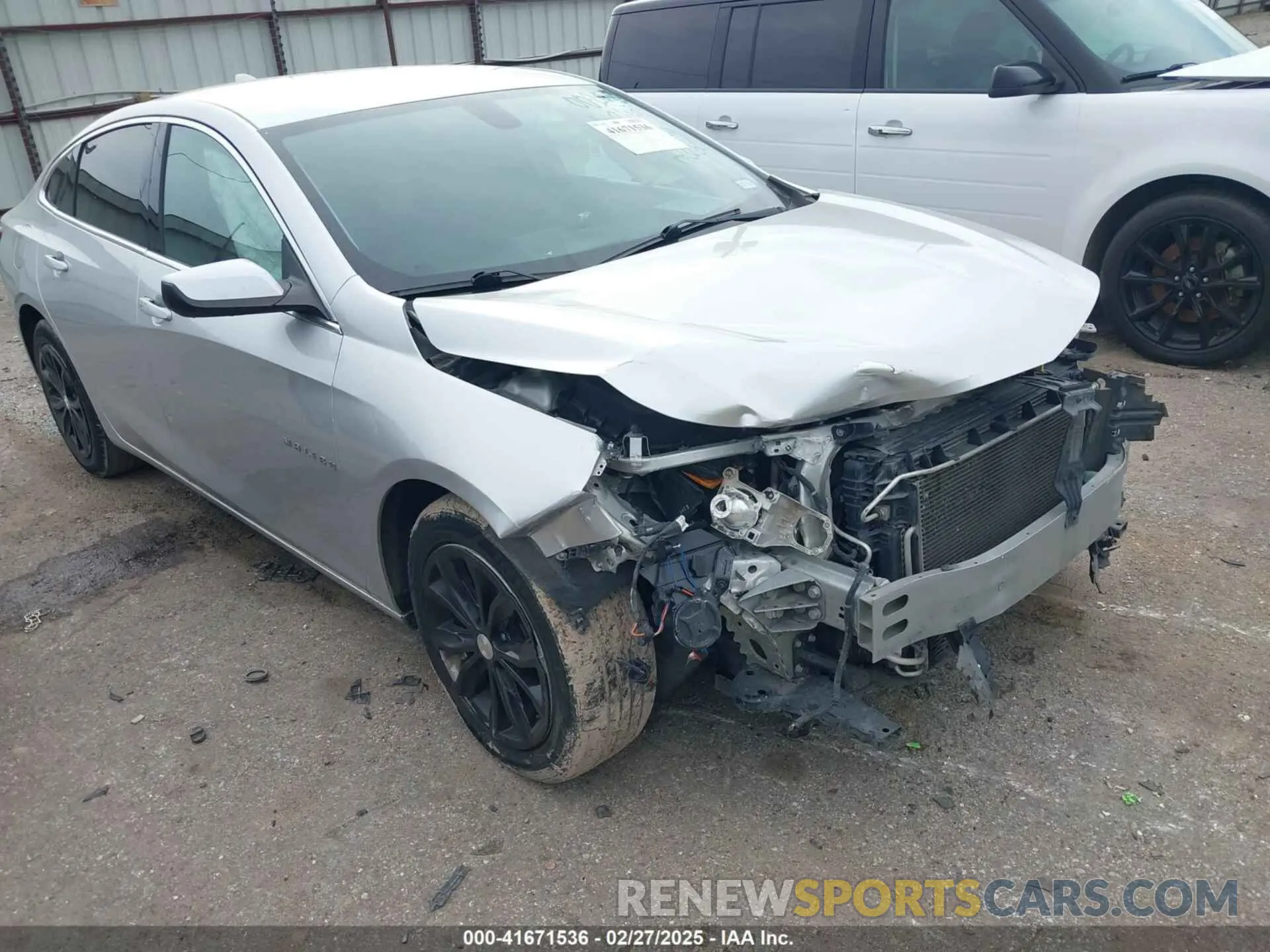 1 Photograph of a damaged car 1G1ZD5ST3LF074765 CHEVROLET MALIBU 2020