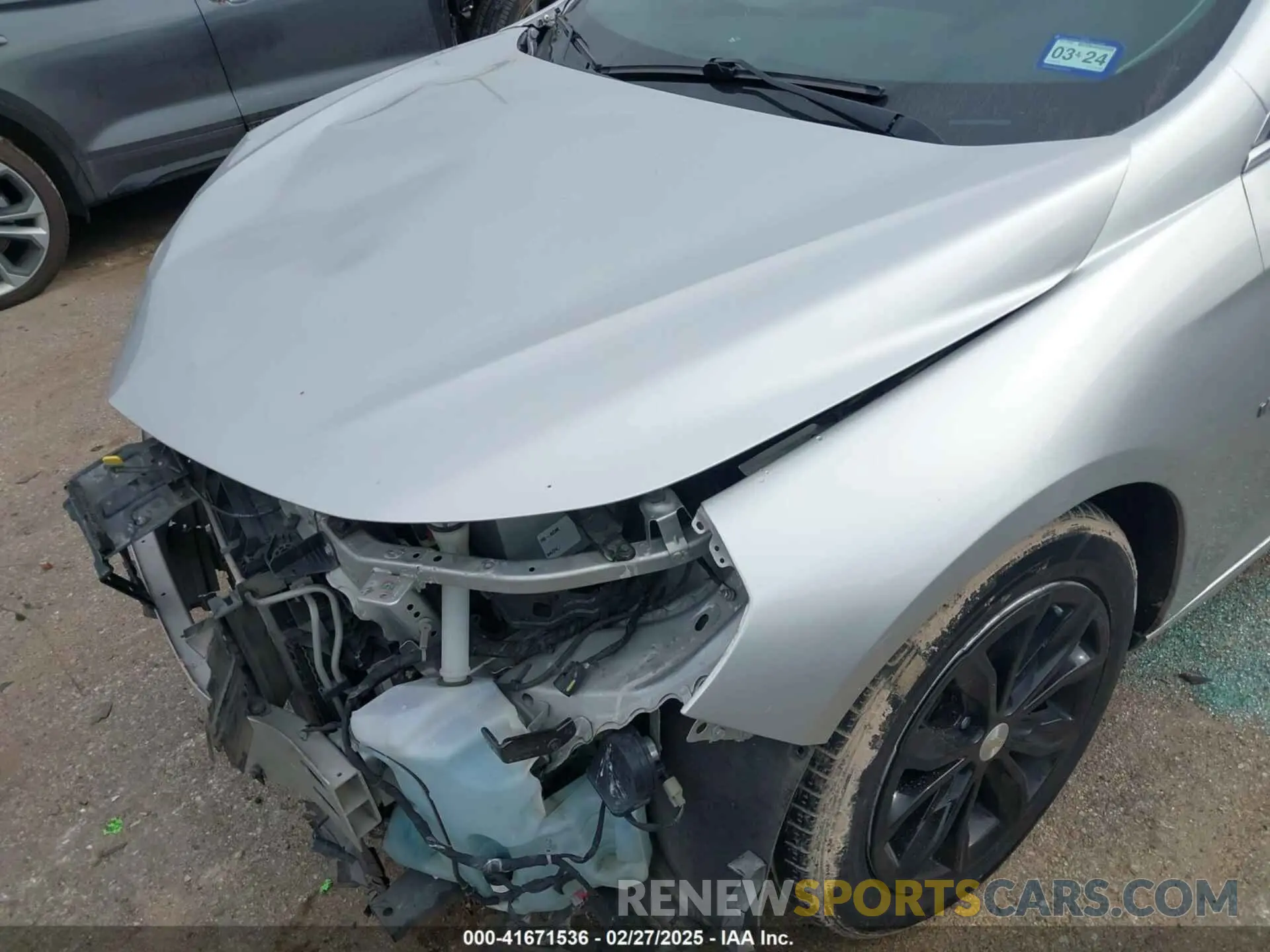 6 Photograph of a damaged car 1G1ZD5ST3LF074765 CHEVROLET MALIBU 2020