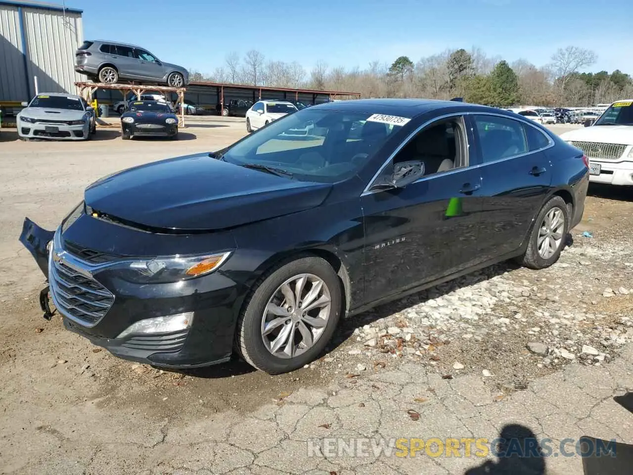 1 Photograph of a damaged car 1G1ZD5ST3LF090996 CHEVROLET MALIBU 2020