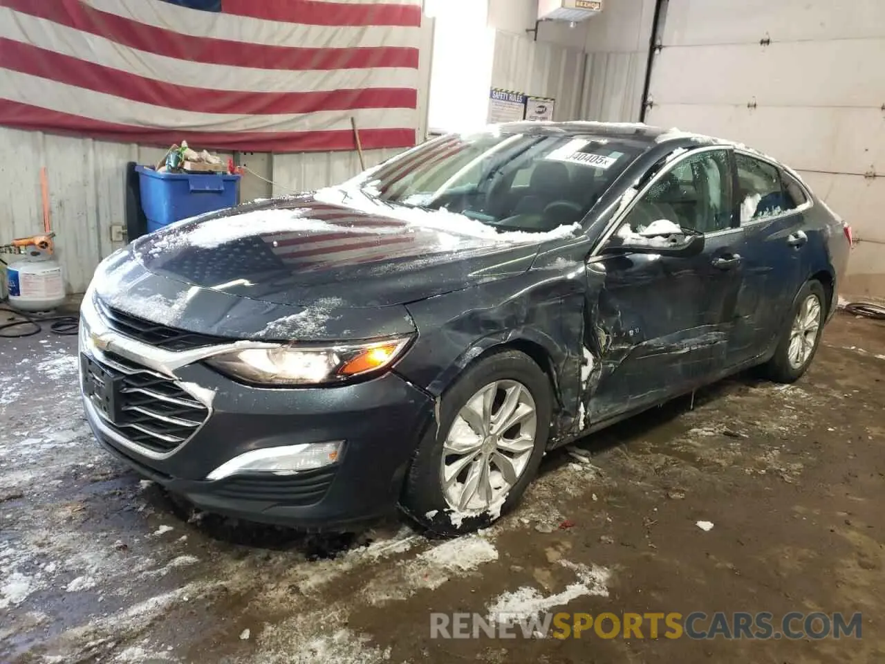 1 Photograph of a damaged car 1G1ZD5ST3LF092067 CHEVROLET MALIBU 2020