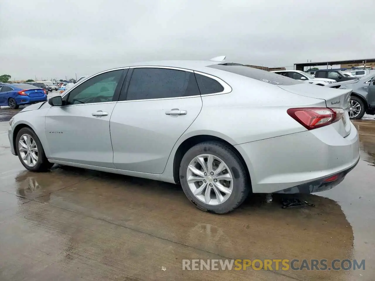 2 Photograph of a damaged car 1G1ZD5ST3LF094384 CHEVROLET MALIBU 2020